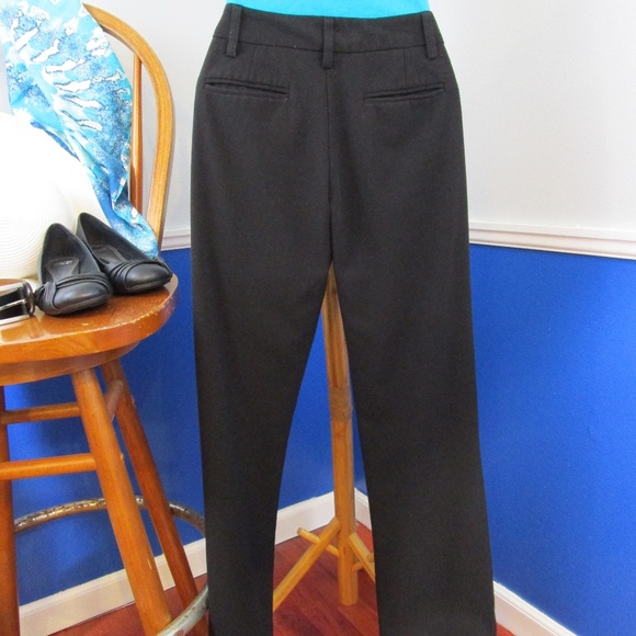 Basic Black Wide Leg Dress Pants - Picture 4 of 7